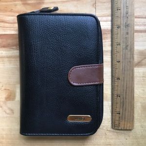 Mundi leather agenda planner and wallet